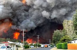 آتش‌سوزی وسیع در مراتع و جنگل‌های استرالیا ادامه دارد
