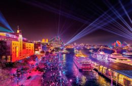 بزرگترین فستیوال نور و موسیقی استرالیا در سیدنی