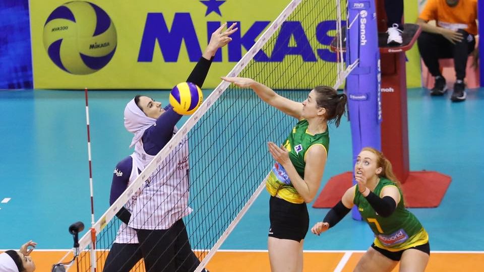 گزارش تصویری دیدار تیم ملی والیبال زنان ایران و استرالیا