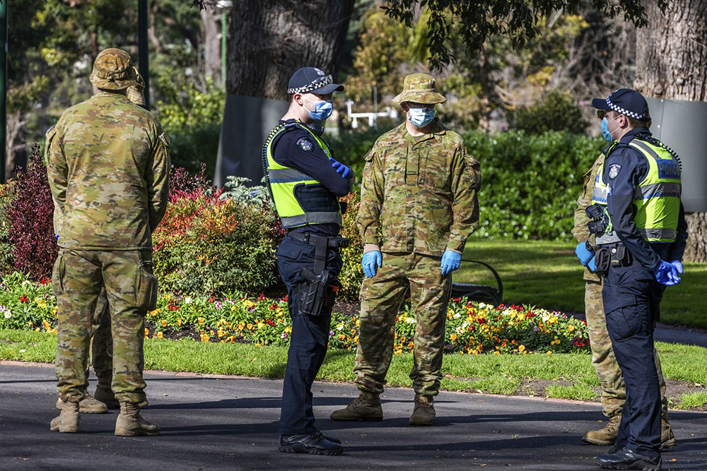 ارتش وارد خیابان‌های سیدنی شد