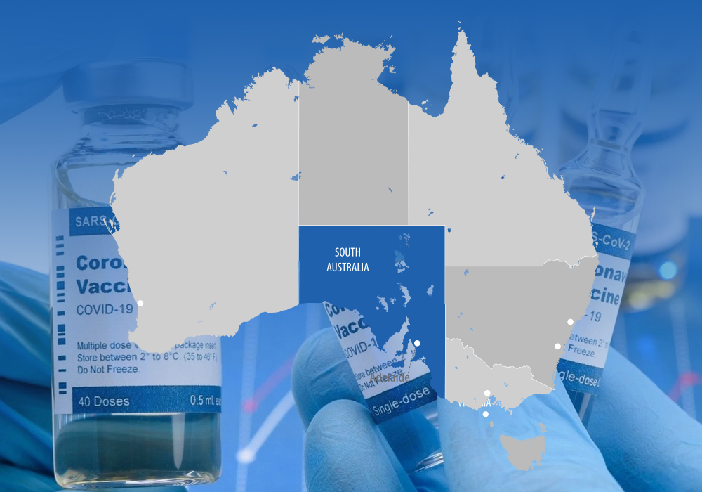 استرالیای جنوبی به افراد بالای 16 سال واکسن فایزر و آسترازنکا پیشنهاد می‌کند