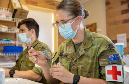 اعزام نیروهای نظامی استرالیا برای کمک به خانه‌های سالمندان