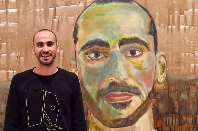 پناهنده ایرانی برای نقاشی با مسواک نامزد دریافت معتبرترین جایزه هنری استرالیا شد
