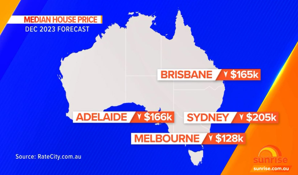 افت 150 هزار دلاری قیمت ملک در استرالیا تا دسامبر 2023
