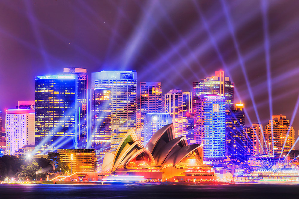 بازگشت نور و رنگ به سیدنی؛ جشنواره Vivid روز 23 می شروع می‌شود