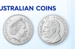 نخستین سکه یک دلاری با تصویر شاه چارلز در استرالیا وارد چرخه شد