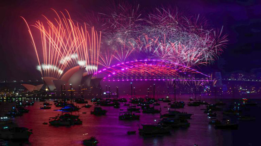 تماشای آتش‌بازی شب سال نو در بسیاری از اماکن دولتی سیدنی رایگان شد