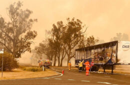 گسترش آتش‌سوزی‌های جنگلی در استرالیا