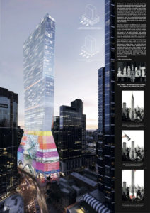 طرح های برگزیده برای بلندترین برج استرالیا