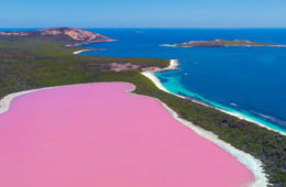 “هیلیر” دریاچه ای استثنایی در استرالیا