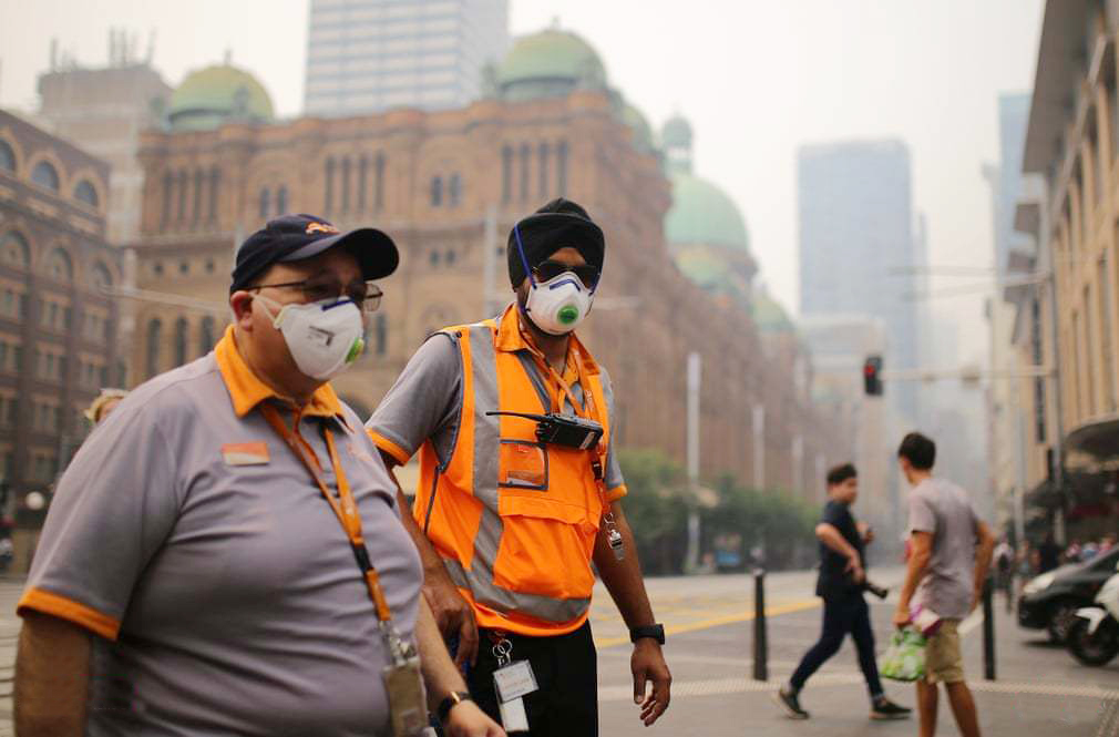 اعلام "وضعیت اضطراری عمومی" به دلیل آلودگی هوا در سیدنی
