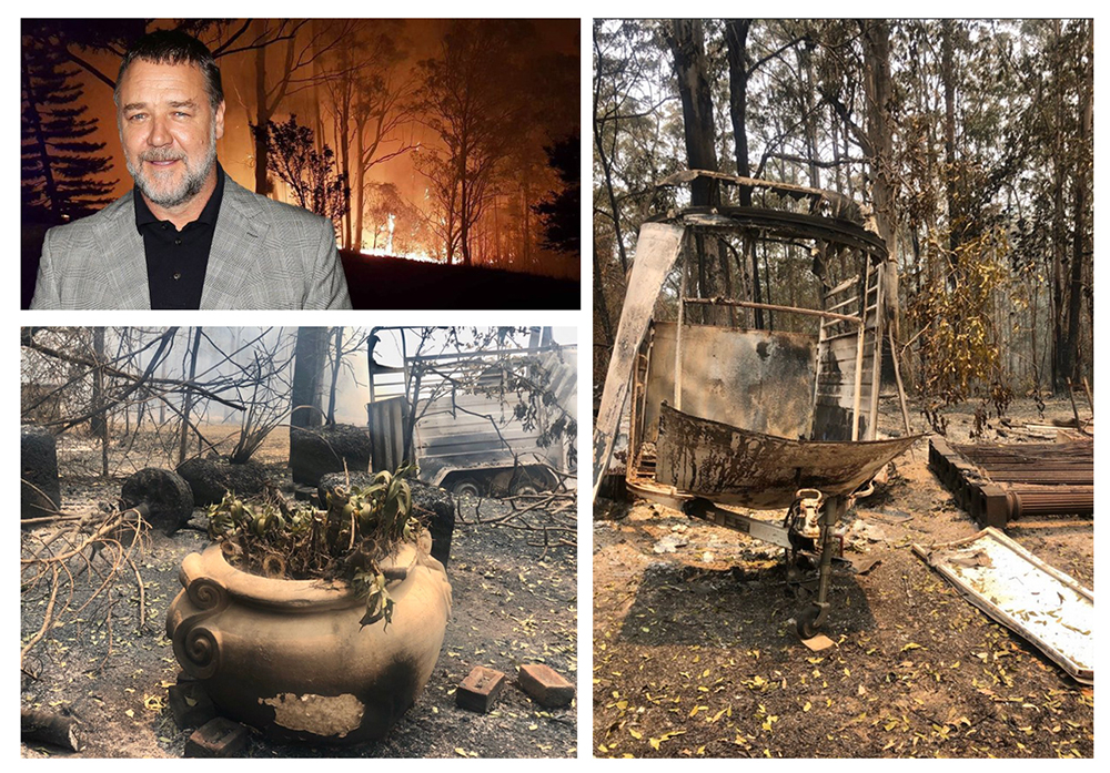ساختمان های گلادیاتور در آتش سوزی شرق استرالیا سوخت