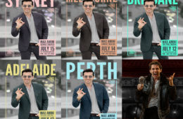 بازگشت مکس امینی کمدین سرشناس ایرانی به استرالیا