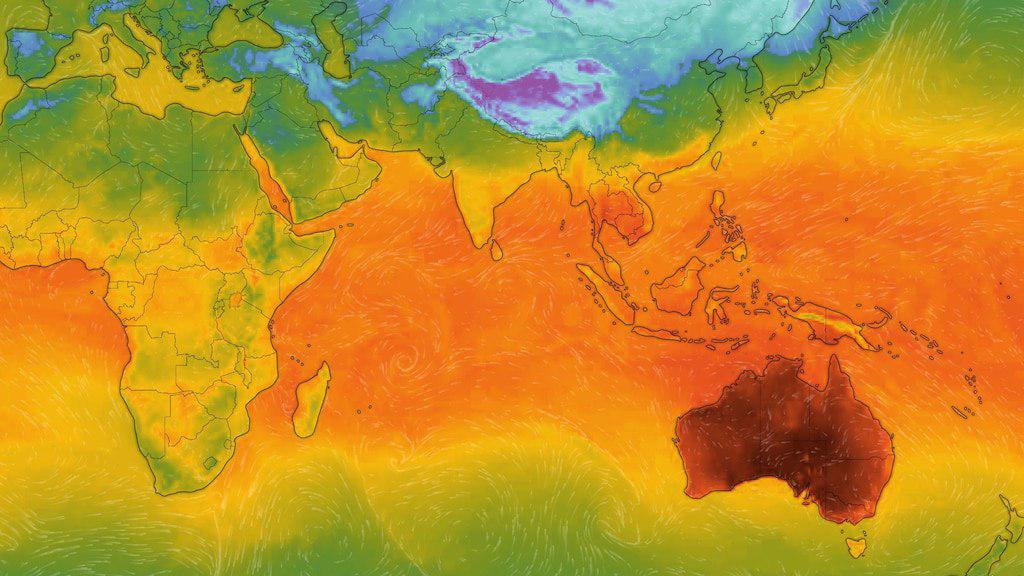 احتمال ثبت بالاترین رکورد دمایی در استرالیا