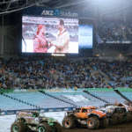 مسابقات ماشین های غول پیکر مانسترجم در شهر سیدنی