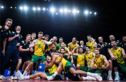 پیروزی تیم ملی والیبال استرالیا مقابل ایران