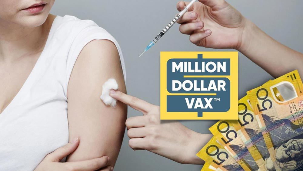 شش روز دیگر اهدا می‌شود؛ جایزه یک میلیون دلاری برای یک نفر استرالیایی واکسینه شده