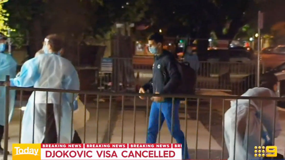 مسابقات تنیس اوپن استرالیا؛ جوکوویچ از ورود به استرالیا منع شد