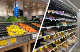 معافیت کارکنان سوپرمارکت‌ها از مقررات ایزوله تماس نزدیک؛ میوه و سبزیجات به فروشگاه‌ها برمی‌گردد