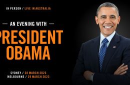 باراک اوباما برای انجام چند سخنرانی به استرالیا می‌آید