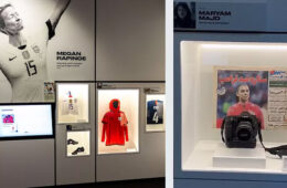 ادای احترام فیفا به افراد الهام‌بخش؛ دوربین مریم مجد در استرالیا به نمایش گذاشته شد