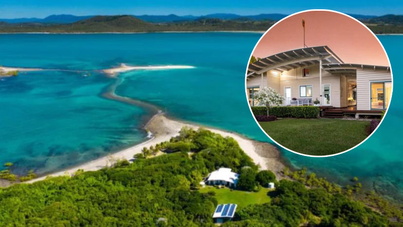 حراج جزیره‌ 3 هکتاری در کوئینزلند به قیمت یک خانه