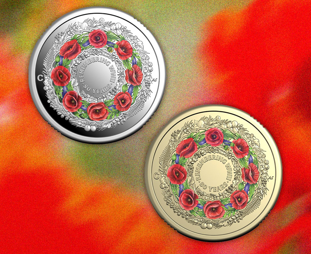 عرضه محدود سکه یادبود جنگ جهانی دوم در استرالیا