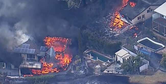 تخریب ۱۲ خانه در آتش‌سوزی‌های گسترده نیوساوت‌ولز؛ ۲۰ آتش‌سوزی همچنان مهار نشده