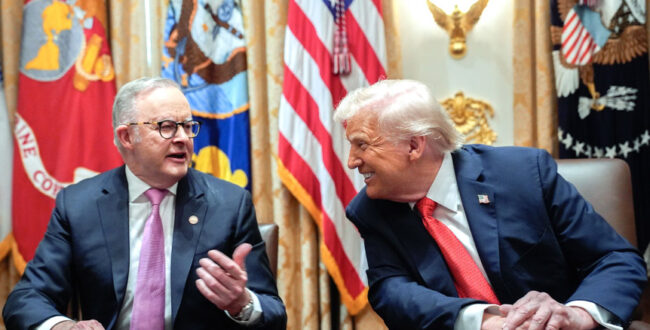 ترامپ از عملکرد نهچندان خوب استرالیا در بحران ایران انتقاد کرد