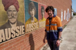 هنرمندی که دیوارهای شهر را به گفتوگو درباره هویت استرالیا تبدیل کرد