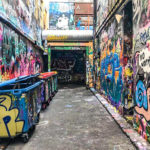 هنر گرافیتی در یکی از معروف‌ترین خیابان‌های ملبورن و استرالیا