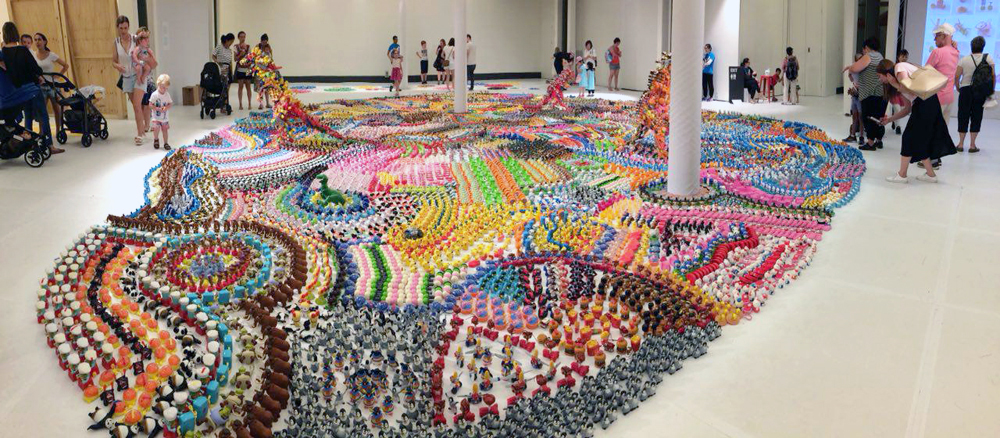 نمایشگاه ژوراسیک پلاستیک در سیدنی